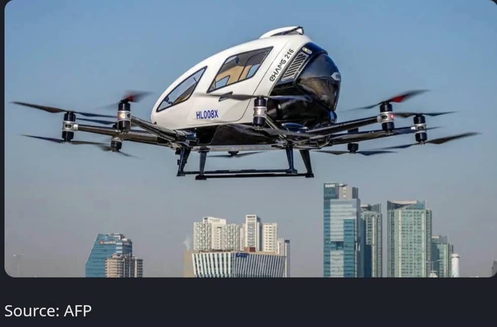 China To Sell Flying Taxis to BRICS Members Russia & UAE by 2027