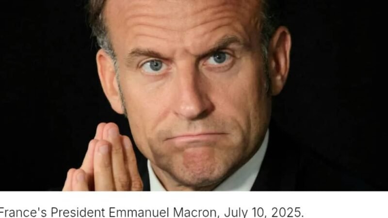 France To Recognise State of Palestine In September – Macron