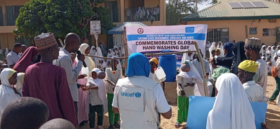 UNICEF Promotes Hand-Washing, Target Pupils in Katsina UNICEF Promotes Hand-Washing, Target Pupils in Katsina