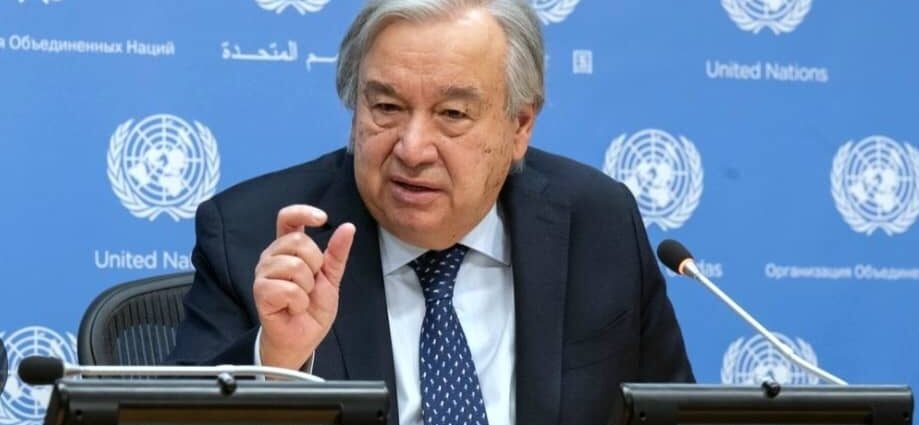 Guterres to Attend Gaza Peace Summit in Egypt