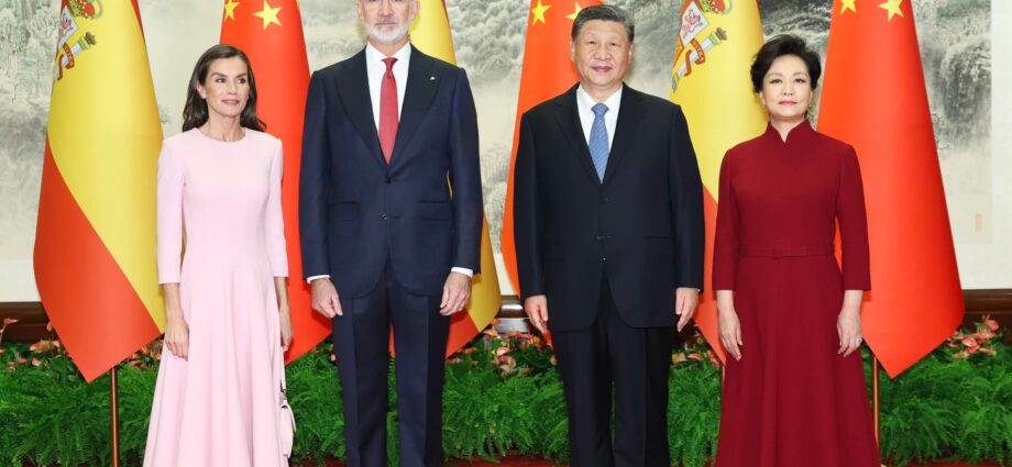 President Xi Jinping Meets with King Felipe VI of Spain