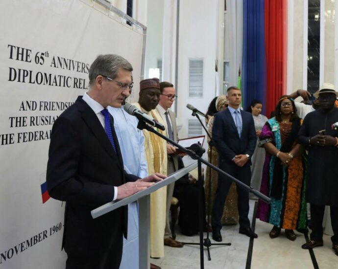Russian Embassy Hosts Reception to Mark 65 Years of Diplomatic Relations with Nigeria Russian Embassy Hosts Reception to Mark 65 Years of Diplomatic Relations with Nigeria