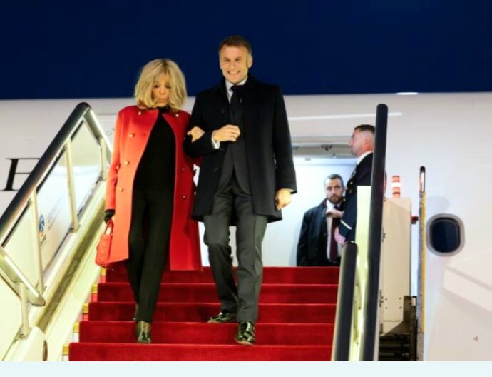 French President Emmanuel Macron Arrives in Beijing for a State visit French President Emmanuel Macron Arrives in Beijing for a State visit