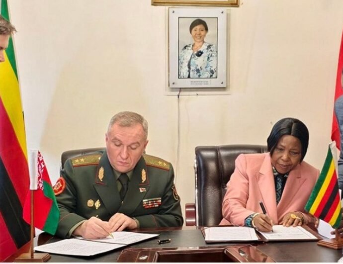 Belarus and Zimbabwe Sign Military Co-operation Agreement