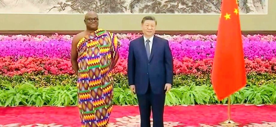GHANA’S NEWLY APPOINTED AMBASSADOR TO CHINA PRESENTED LETTERS OF CREDENCE