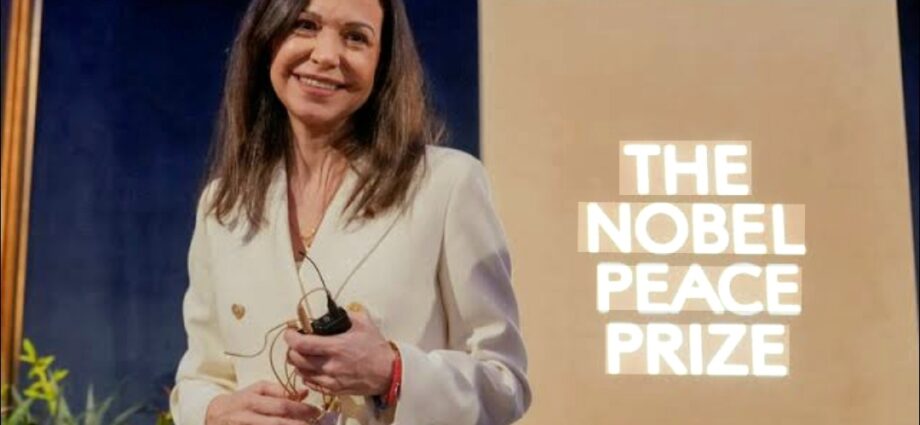 Nobel Peace Prize Not Transferable -Institute Tells Machado