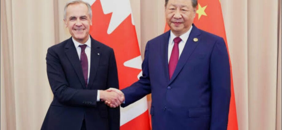 China Says New Strategic Partnership with Canada Boosts Global Peace, Stability China Says New Strategic Partnership with Canada Boosts Global Peace, Stability
