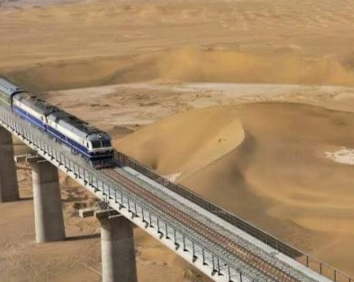 Africa’s Chinese-built, 1st Heavy-haul Desert Railway Opens to Traffic in Algeria Africa’s Chinese-built, 1st Heavy-haul Desert Railway Opens to Traffic in Algeria