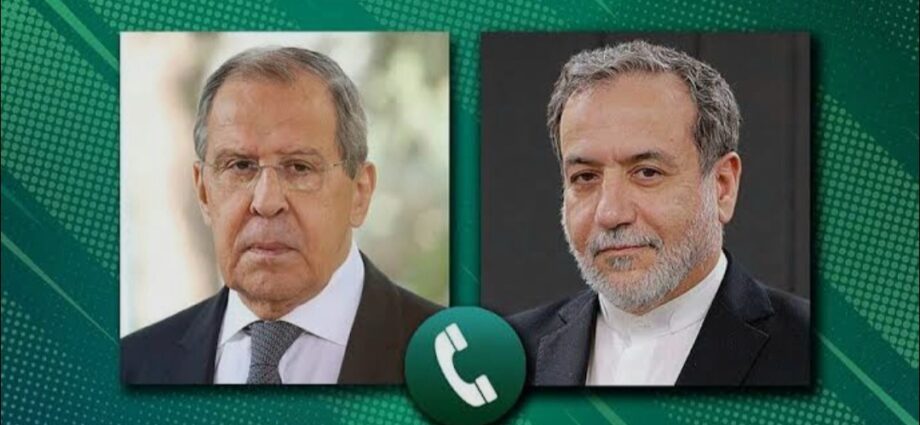 Russian, Iranian Foreign Ministers Discuss U.S., Israeli Strikes in Phone Call Russian, Iranian Foreign Ministers Discuss U.S., Israeli Strikes in Phone Call
