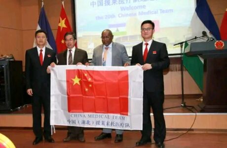 LESOTHO WELCOMES TWENTIETH CHINESE MEDICAL TEAM