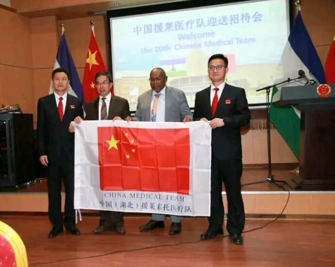 LESOTHO WELCOMES TWENTIETH CHINESE MEDICAL TEAM