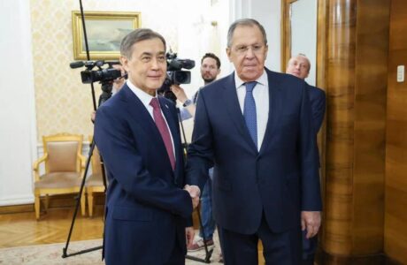 SCO Secretary-General Meets with the Minister of Foreign Affairs of the Russian Federation in Moscow SCO Secretary-General Meets with the Minister of Foreign Affairs of the Russian Federation in Moscow