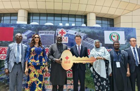 China-aided Headquarters Complex Handed Over to ECOWAS