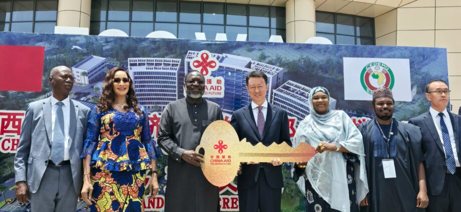 China-aided Headquarters Complex Handed Over to ECOWAS