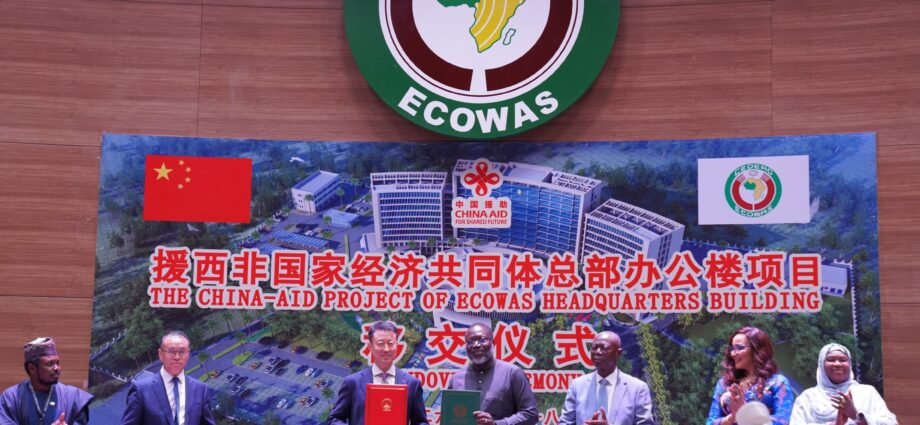 China Hands Over State-of-the-Art ECOWAS Complex to the Regional Bloc in Abuja