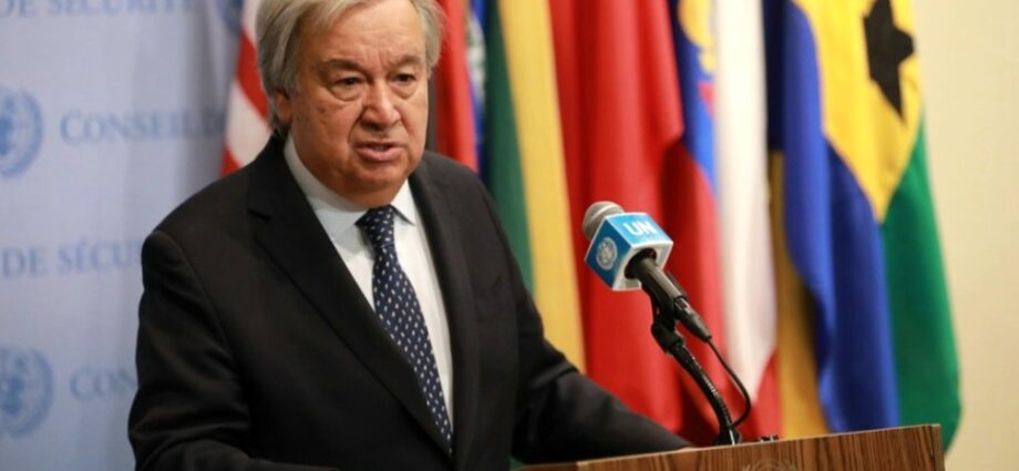 UN Chief Condemns Israel’s Massive Strikes Across Lebanon
