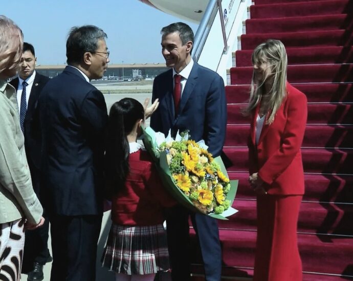 Spain’s Pedro Sánchez Arrives China for a Stste Visit 
