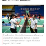 One Family: Xi Jinping Stresses on Keeping Future of Cross-Strait Ties in Chinese Hands