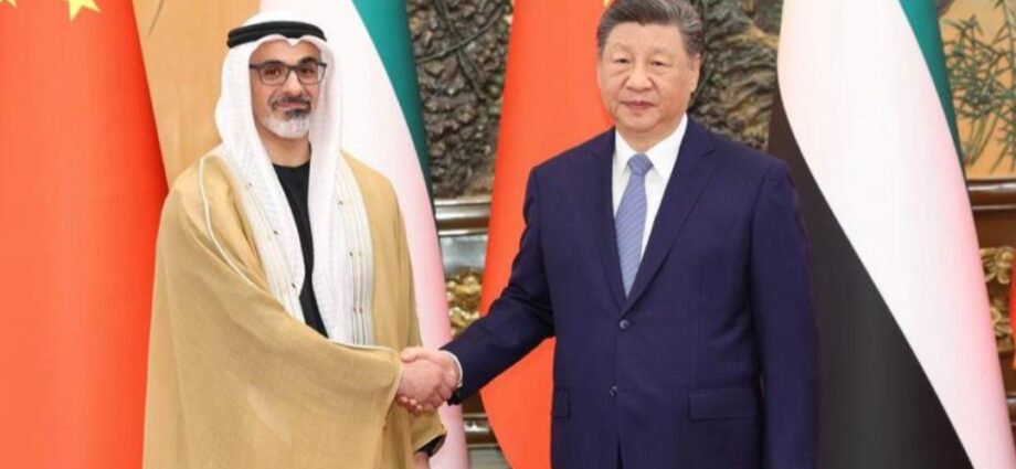 Xi Meets Crown Prince of Abu Dhabi, Puts Forward Four Proposals for Promoting Peace and Stability Xi Meets Crown Prince of Abu Dhabi, Puts Forward Four Proposals for Promoting Peace and Stability