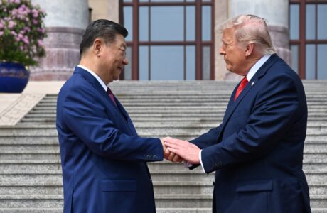 THE XI – TRUMP TALKS BEGIN IN BEIJING