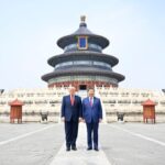 Xi, Trump Visit Temple of Heaven