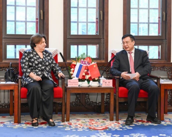 Xinhua President Meets Russia’s NMG CEO